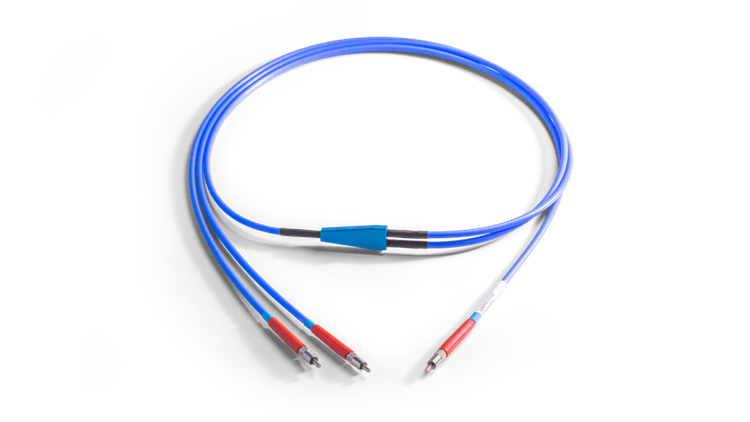 Visible-NIR Bifurcated Optical Fibers