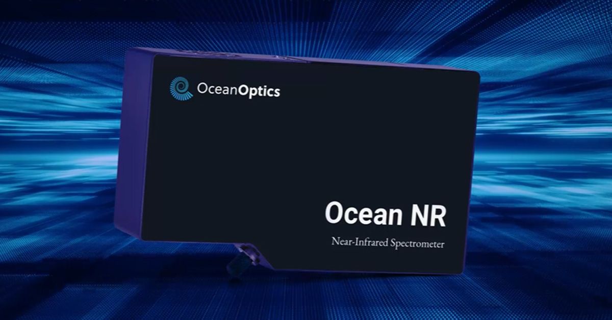 Ocean Optics Ocean NR 근적외선 분광기 예시